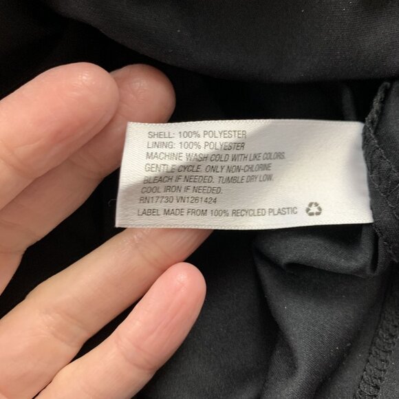 Xhilaration Black Bright Scandinavian Floral Print Maxi Dress M - Picture 4 of 8